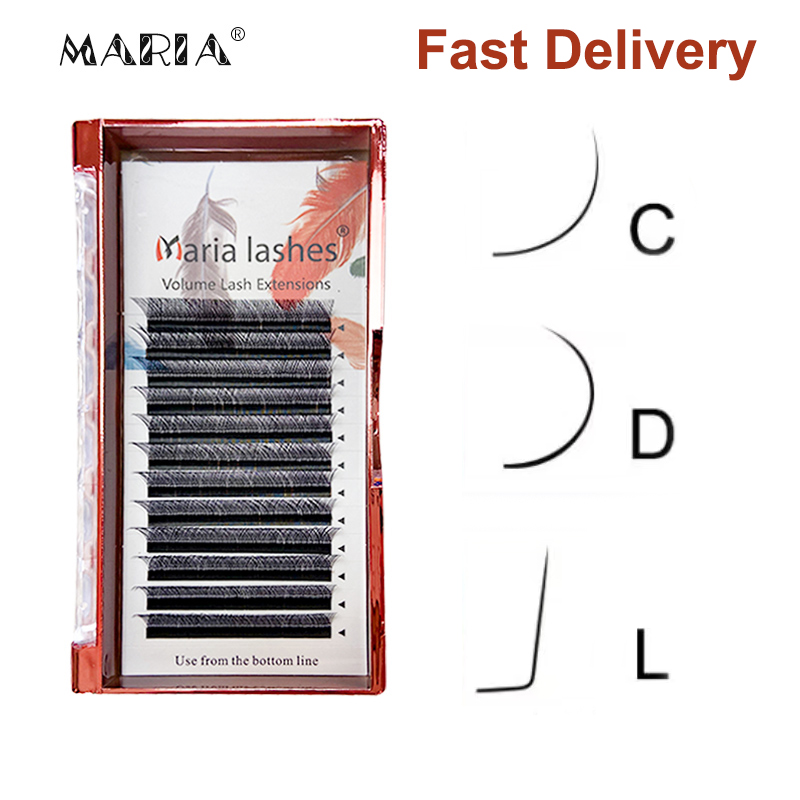 Lash Fan Volume - MARIA Y Hình Lông Mi Cụm