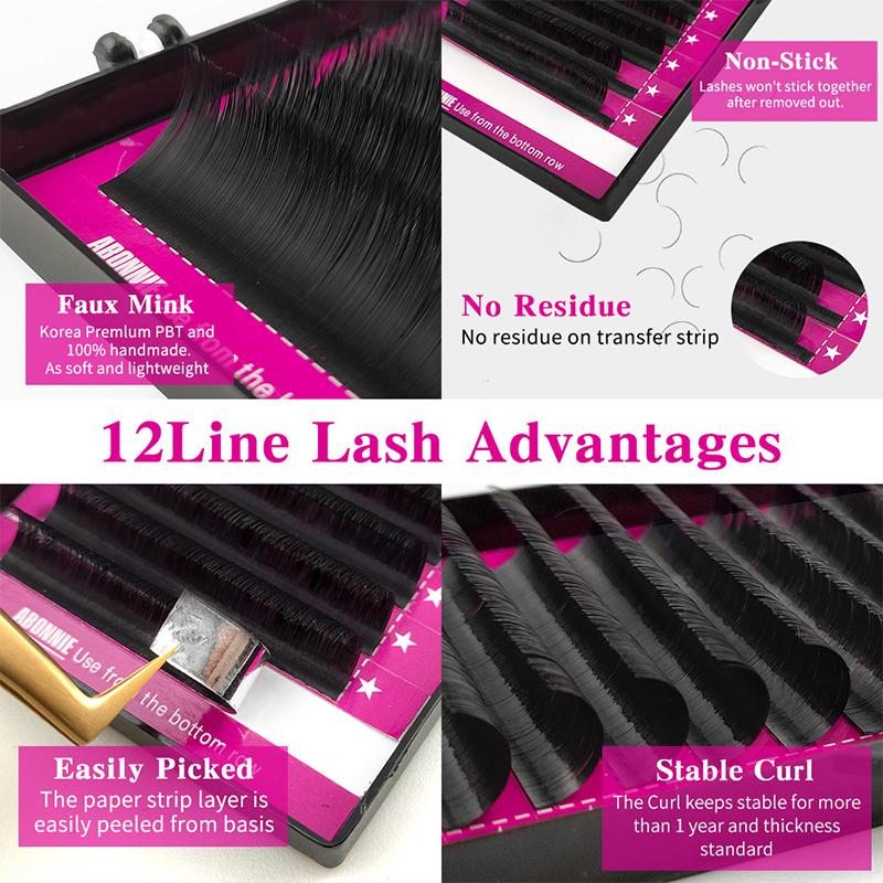 Eyelash Extension Individual M - đánh giá và giá Eyelash Extension Volume