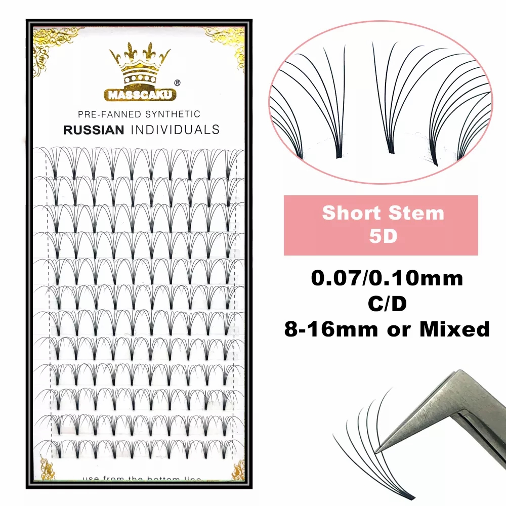 MASSCAKU Premade Nga Tập Thân  - đánh giá và giá Eyelash Extension Or Extensions