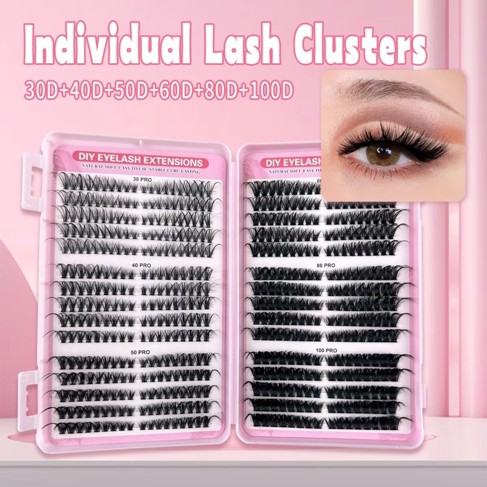 8-16mm Length False Eyelashes  - đánh giá và giá Lash Fan Volume