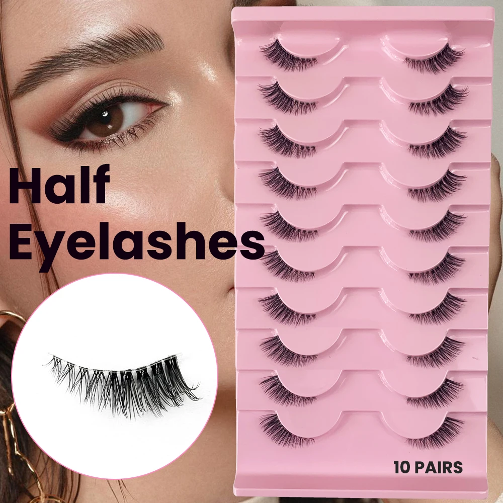 AMSDCN 10 pairs of 3D syntheti - đánh giá và giá Eyelash Extension Medium