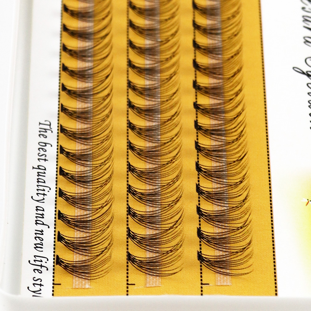 10D Faux Mink Eyelash Clusters - đánh giá và giá Eyelash Extension Russian