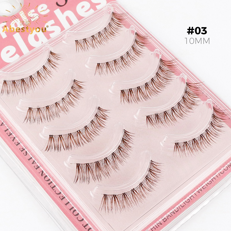 Abestyou 5pair Short Lighter 7 - đánh giá và giá Eyelash Extension Japan