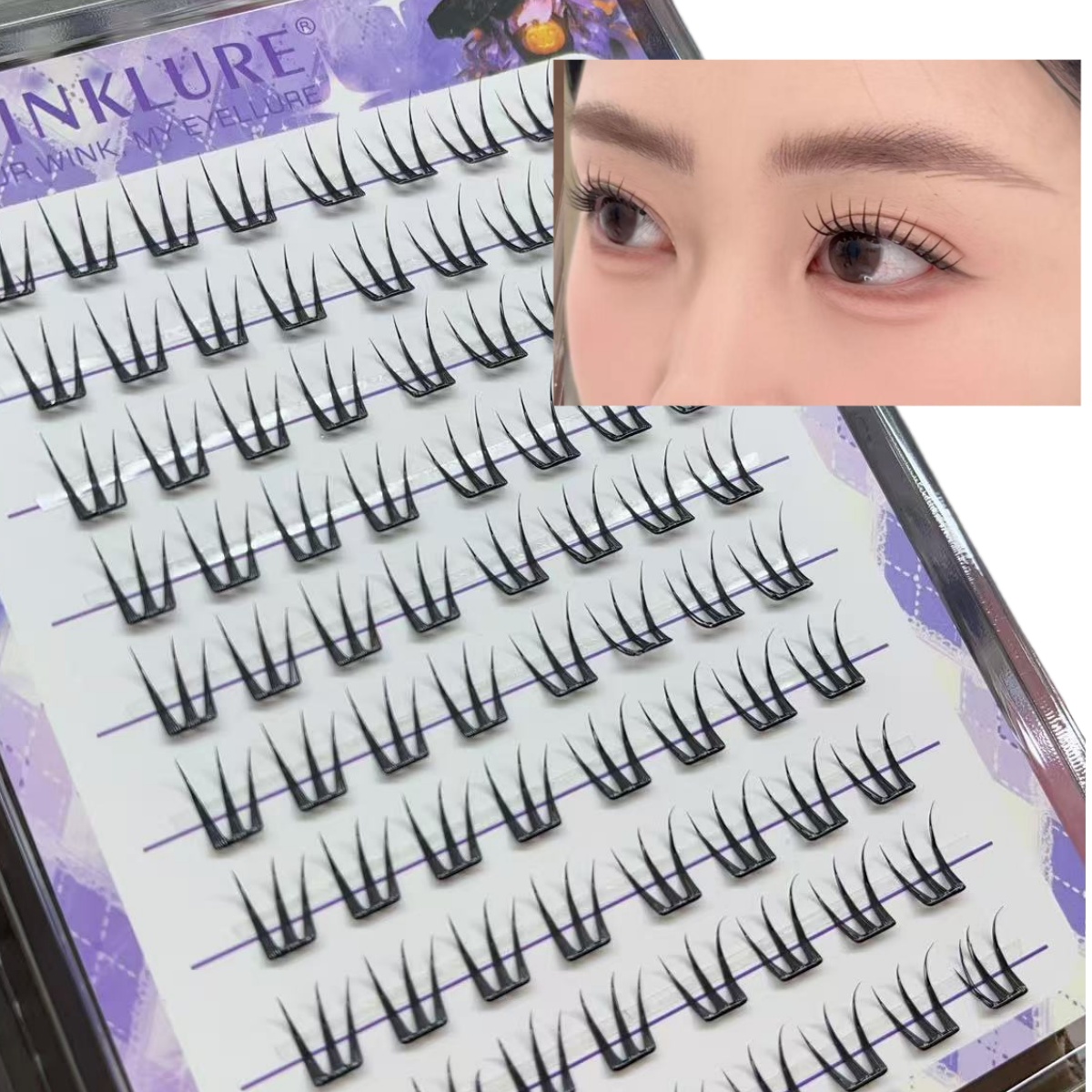 WINKLURE  No-Gule Fairy False  - đánh giá và giá Eyelash Extension No 10