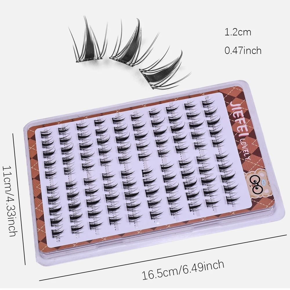 Cute Bunny 10-Row False Eyelas - đánh giá và giá Eyelash Extension Japan