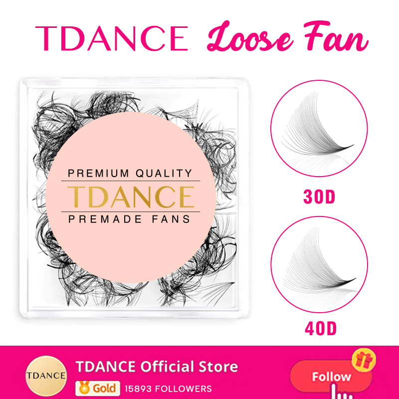 TDANCE 30D/40D Loose Fans Poin - đánh giá và giá Eyelash Extension Medium