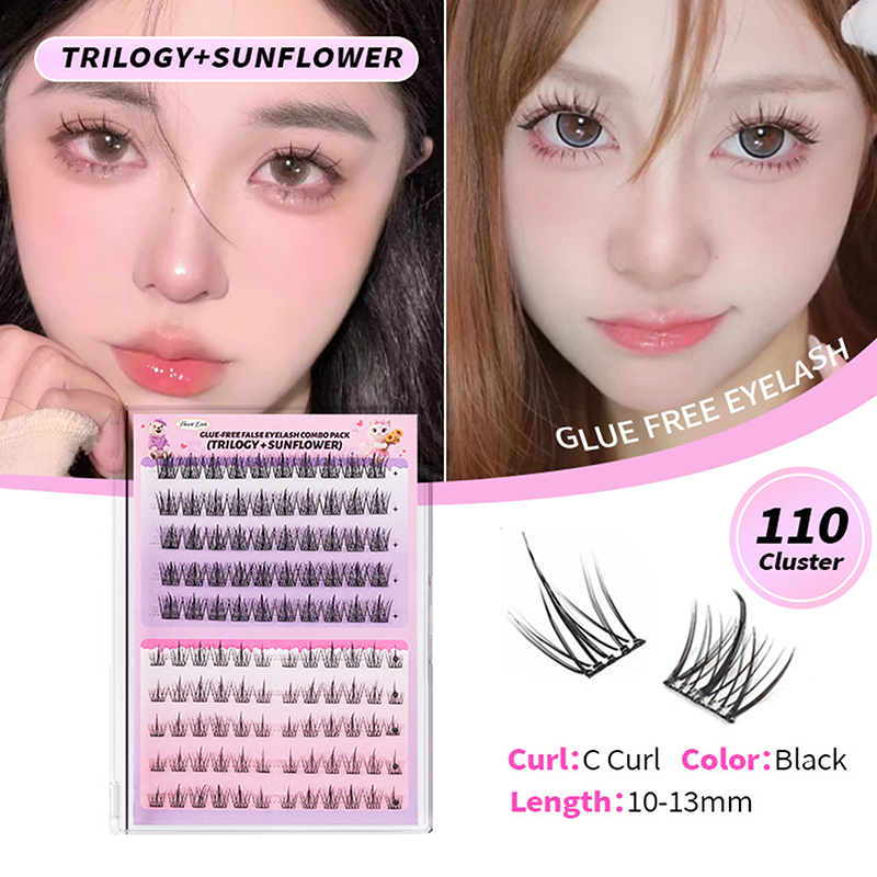 100-160Cluster Eyelash Extensi - đánh giá và giá Eyelash Extension No 10