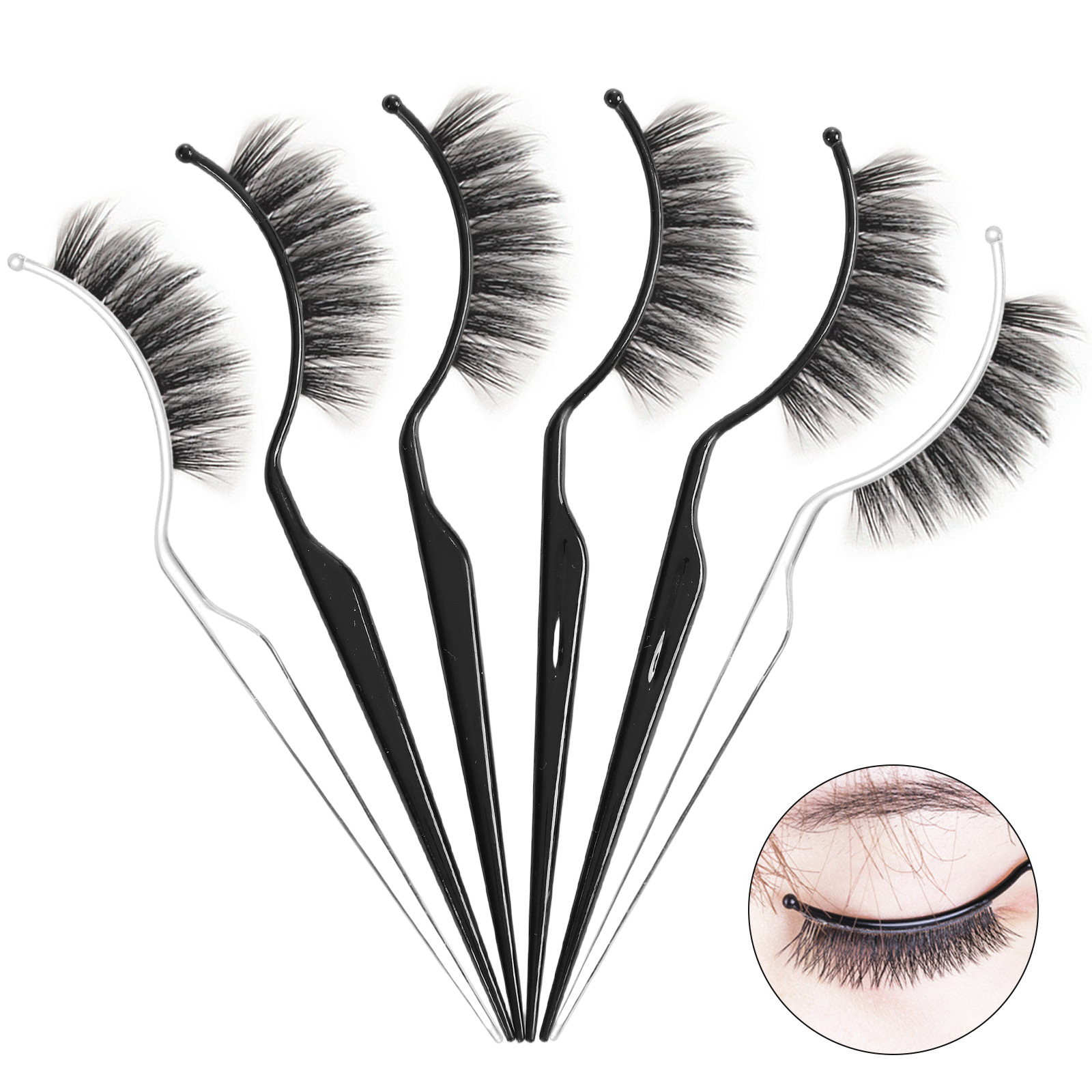 10pcs False Eyelashes Trial We - đánh giá và giá Eyelash Extension Model