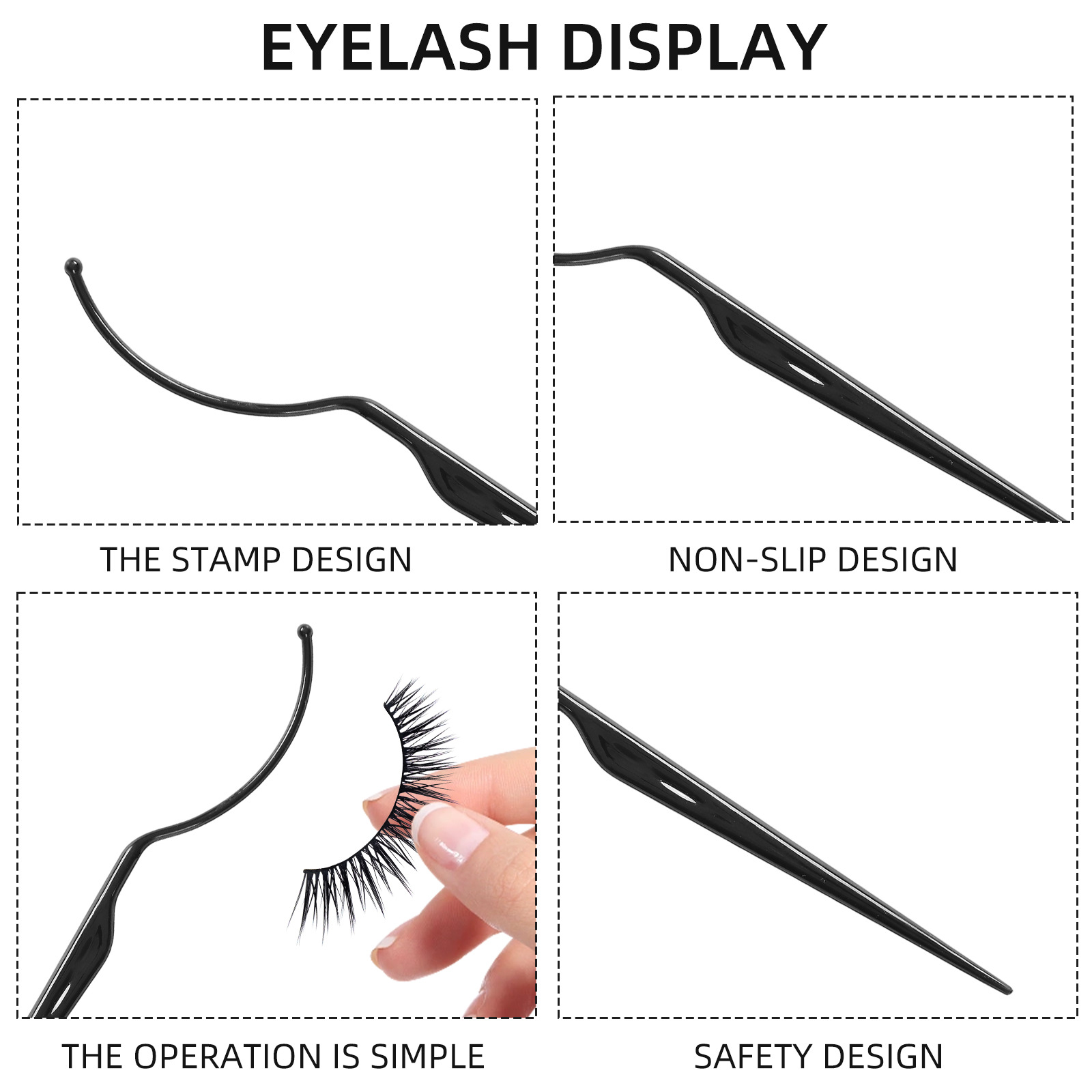 10pcs False Eyelashes Trial We - đánh giá và giá Eyelash Extension Model