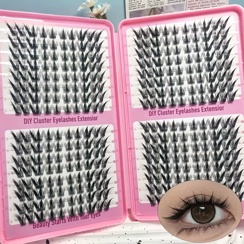 Manga Eyelash Cluster Sharp 32 - đánh giá và giá Eyelash Extension Japan