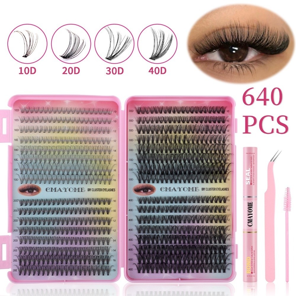 Bond and Seal False Eyelashes  - đánh giá và giá Eyelash Extension Volume