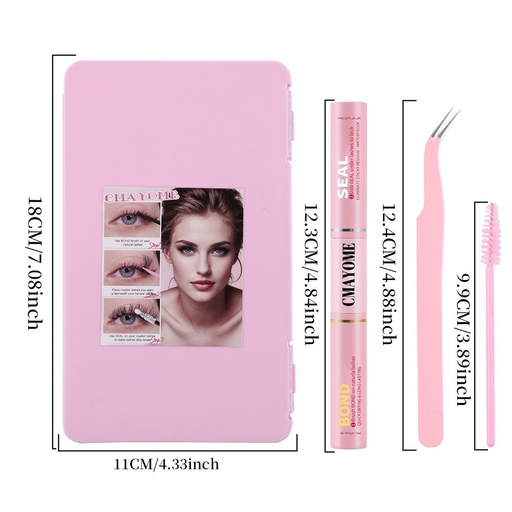 Bond and Seal False Eyelashes  - đánh giá và giá Eyelash Extension Volume