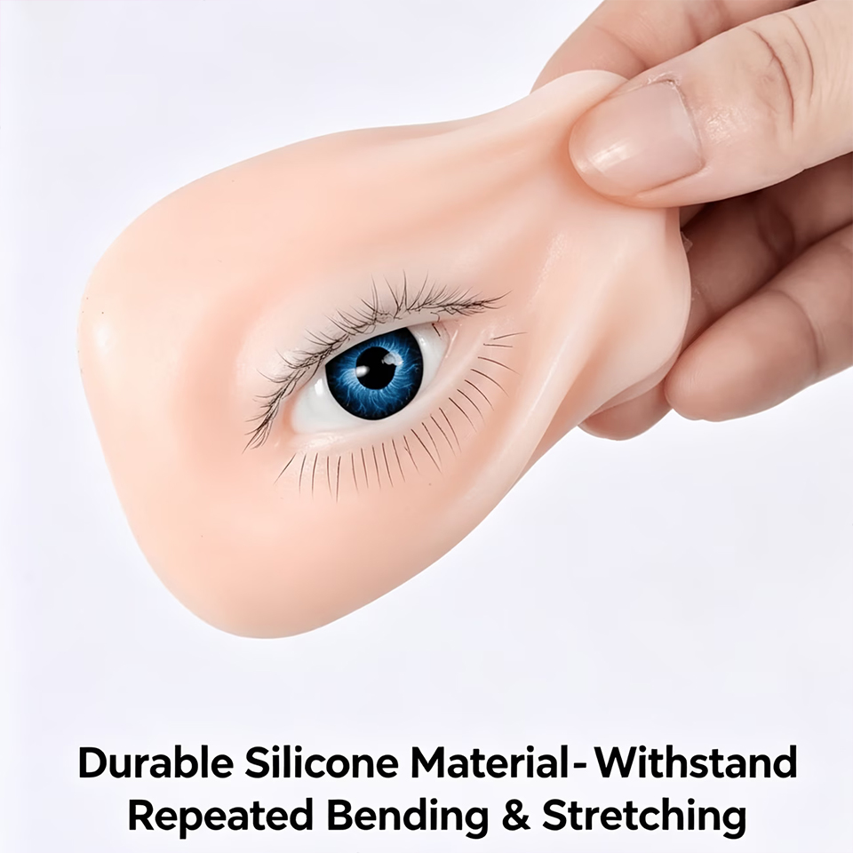 3 Layer Silicone Eye Model for - đánh giá và giá Eyelash Extension Model