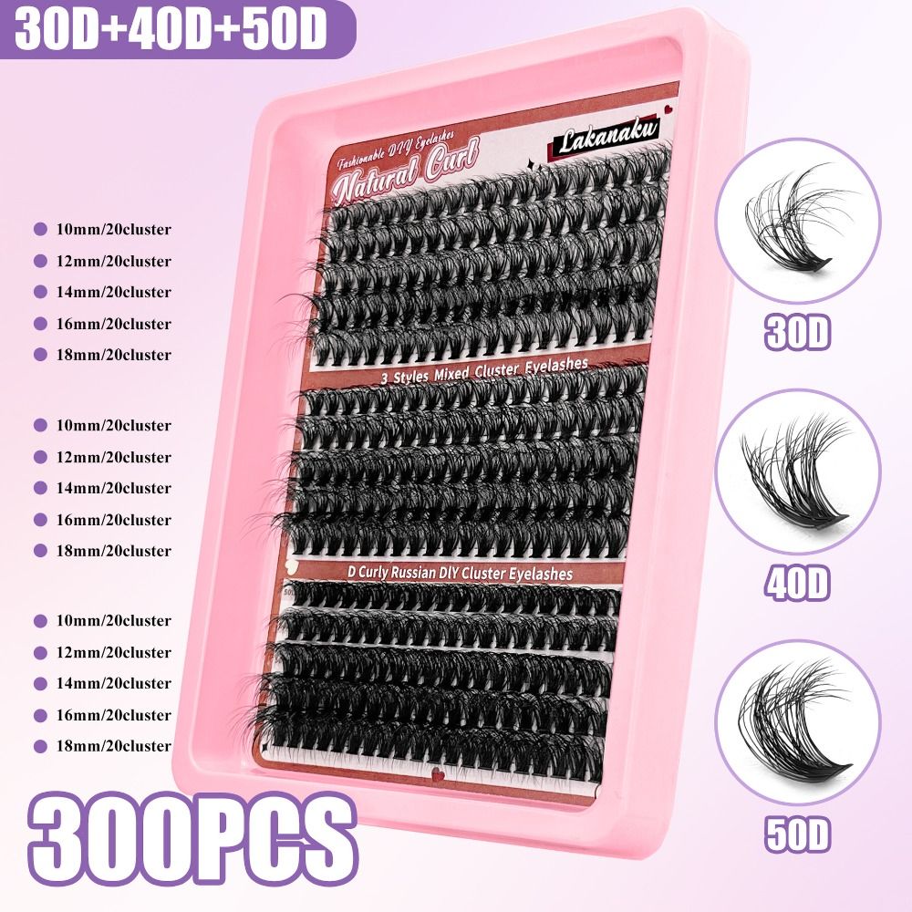 9-16mm Length False Eyelashes  - đánh giá và giá Eyelash Extension Volume