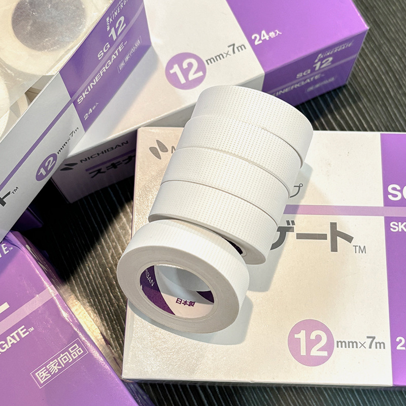 1/2/3 Roll Nichiban Tape SG12  - đánh giá và giá Eyelash Extension Japan