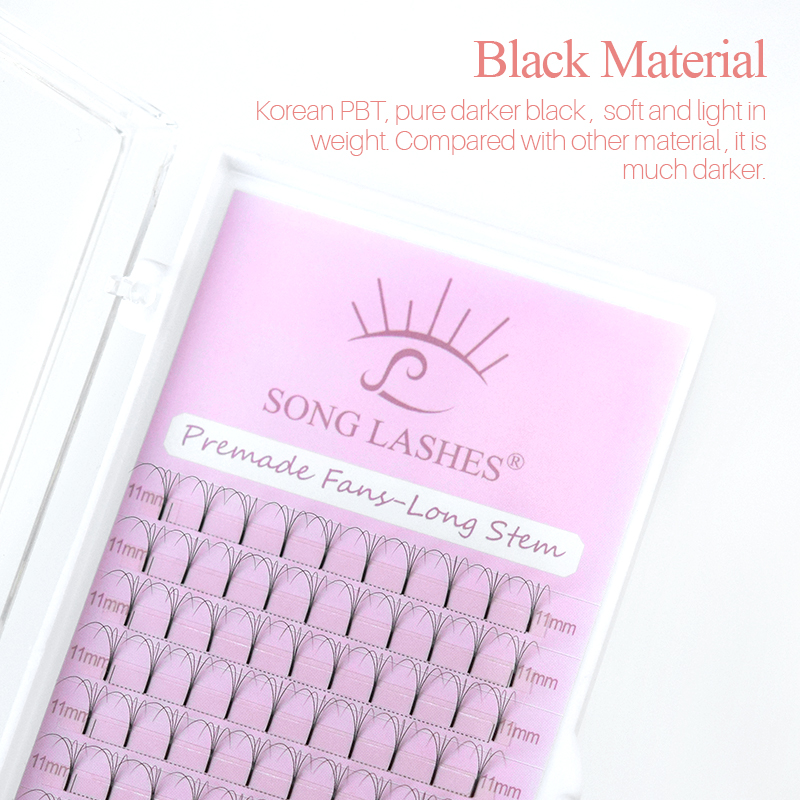 SONGLASHES Dài Tận Gốc 2D Để 6 - đánh giá và giá Eyelash Extension Russian