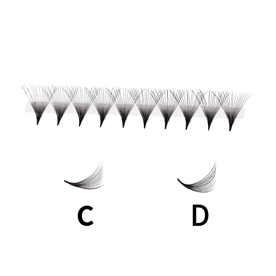 AGUUD 320 Fans Pointy Base Pre - đánh giá và giá Eyelash Extension Medium