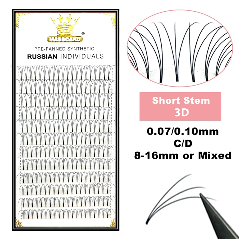 Sỉ 12 Đường 3D 4D 5D 6D Premad - đánh giá và giá Eyelash Extension Or Extensions
