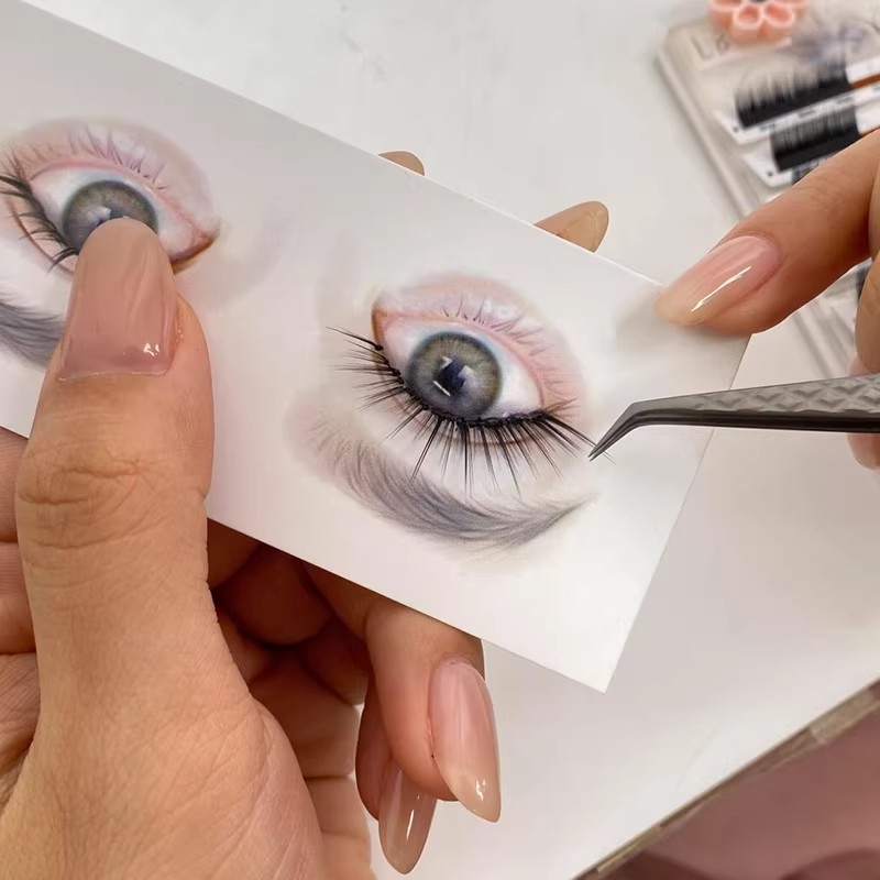 Reusable Eyelash Mapping Cards - đánh giá và giá Eyelash Extension Model