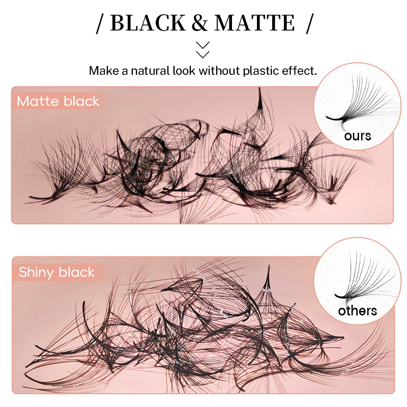 500 Premade Loose Lashes Pro M - đánh giá và giá Lash Fan Volume