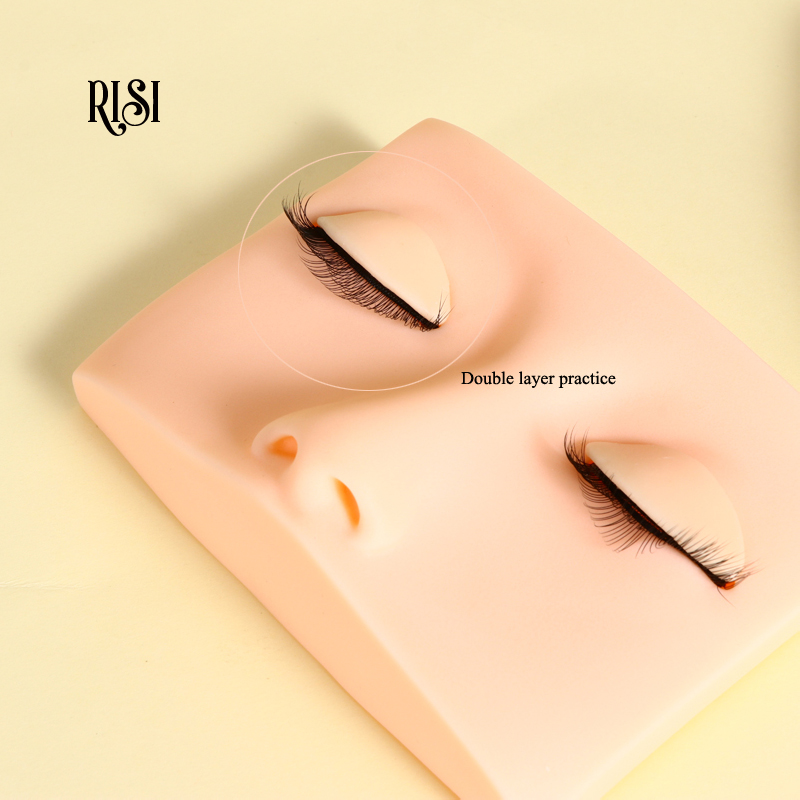 Free 2 Layer Lash Mannequin Si - đánh giá và giá Eyelash Extension Model