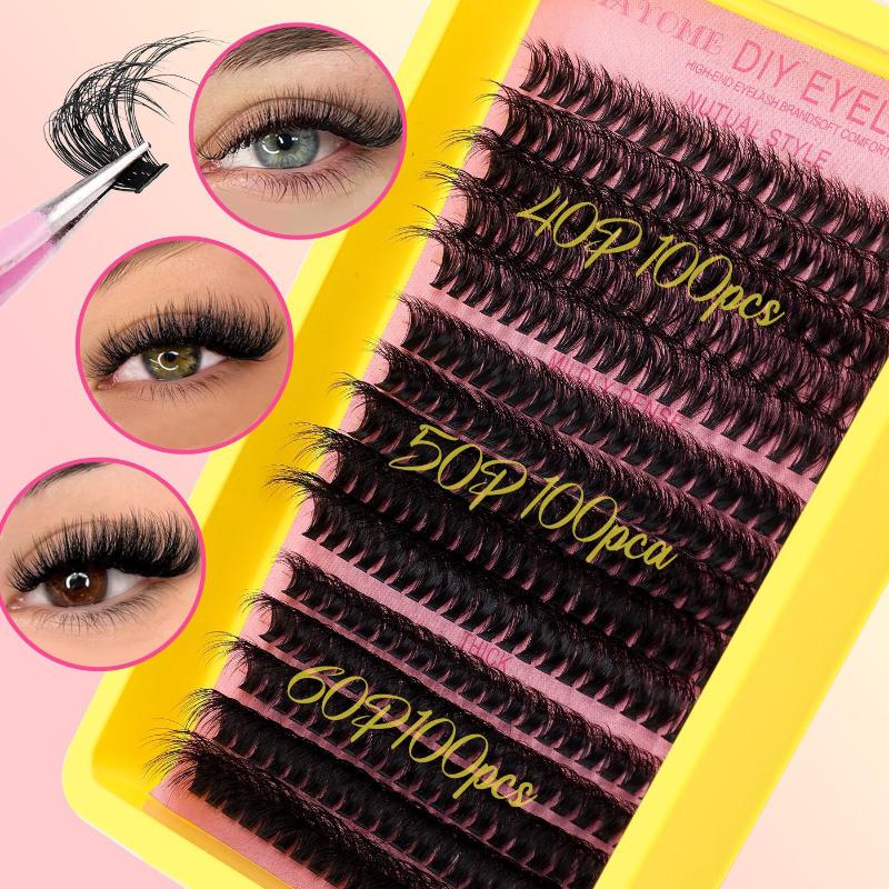 Cluster Lashes Kit Individual  - đánh giá và giá Eyelash Extension Volume