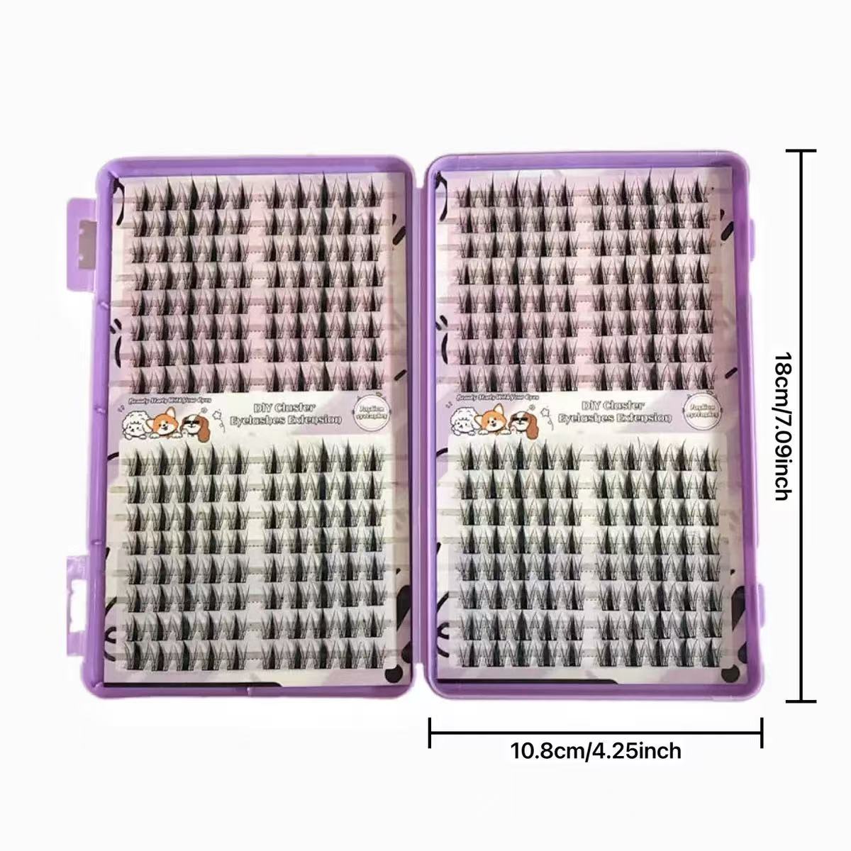Manga Eyelash Cluster Sharp 32 - đánh giá và giá Eyelash Extension Japan