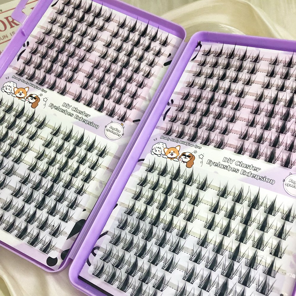 Manga Eyelash Cluster Sharp 32 - đánh giá và giá Eyelash Extension Japan