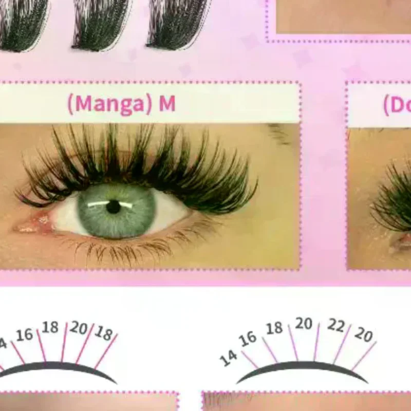 Lash Clusters Kit Lash Spikes  - đánh giá và giá Eyelash Extension Volume