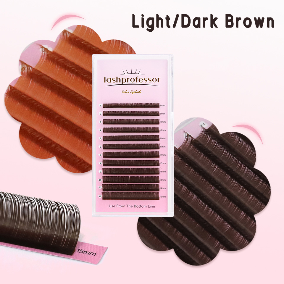 Dark Brown Eyelash Extension 0 - đánh giá và giá Eyelash Extension Russian