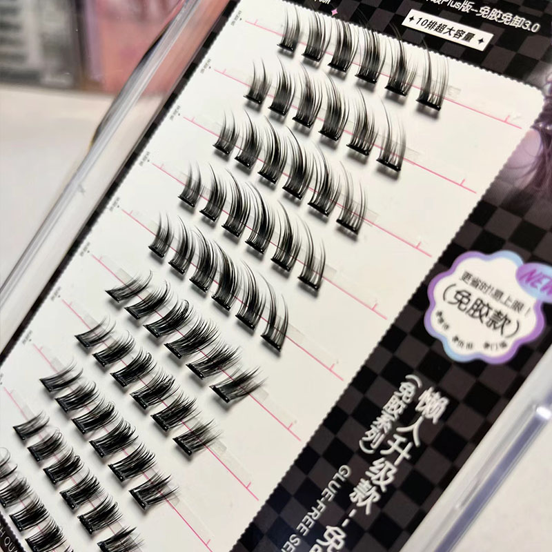 Fox Cluster Lashes Self-Adhesi - đánh giá và giá Eyelash Extension No 10