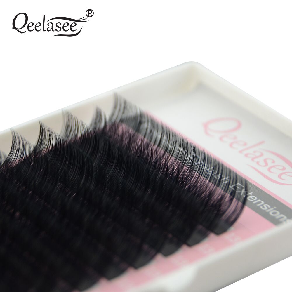 Qeelasee Giả Chồn Cá Nhân Cây  - đánh giá và giá Eyelash Extension Russian