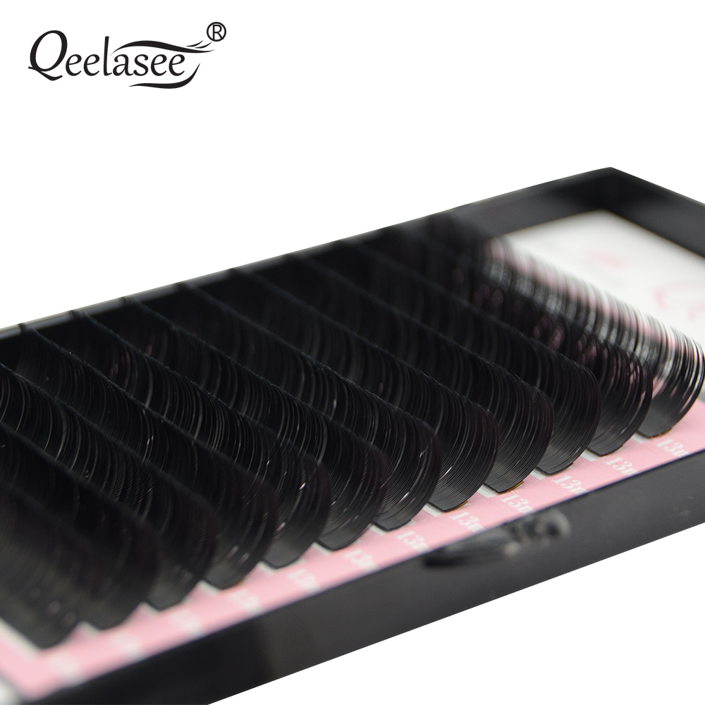 Qeelasee Giả Chồn Cá Nhân Cây  - đánh giá và giá Eyelash Extension Russian