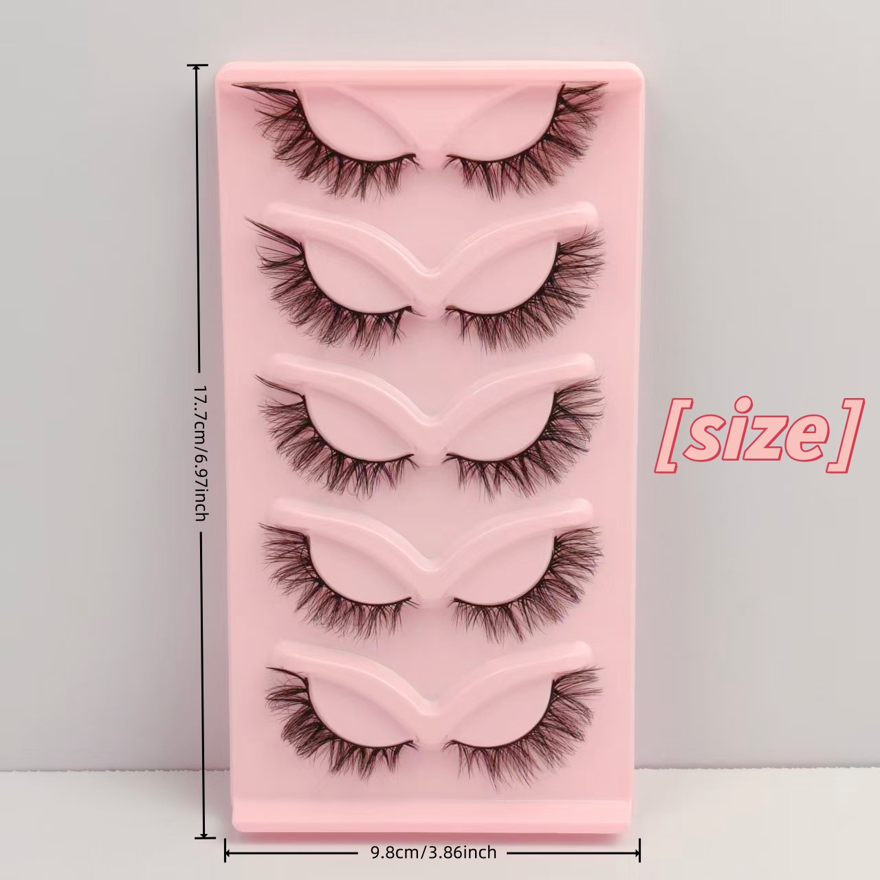 5 Pairs Asian Mixed Style Fals - đánh giá và giá Eyelash Extension Japan