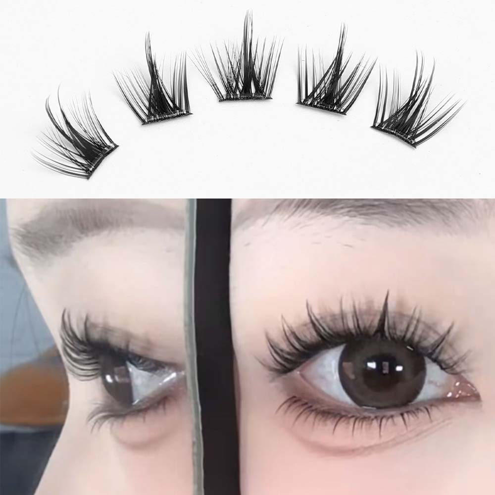 10Rows Self Adhesive Eyelashes - đánh giá và giá Eyelash Extension No 10