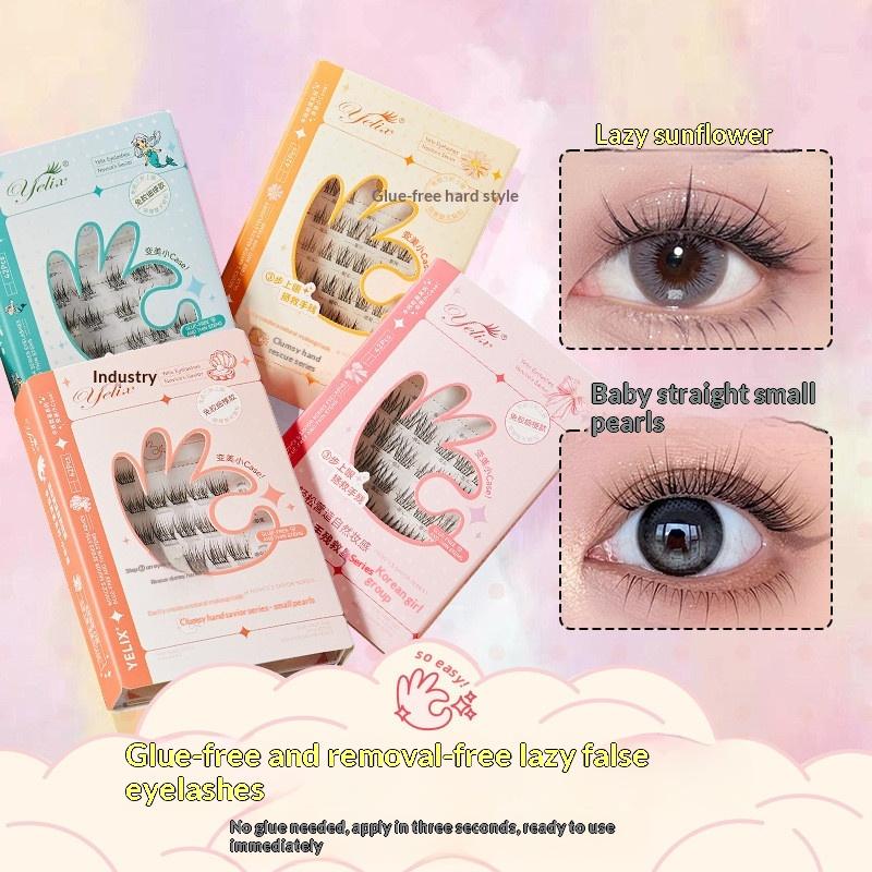 7 Rows Self-Adhesive Eyelashes - đánh giá và giá Lash Adhesive Glue