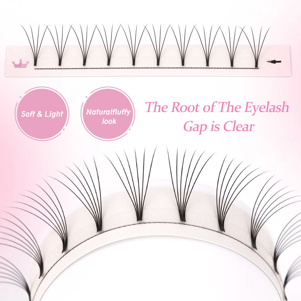 Rujade Premade Volume Fans Sho - đánh giá và giá Eyelash Extension Korea