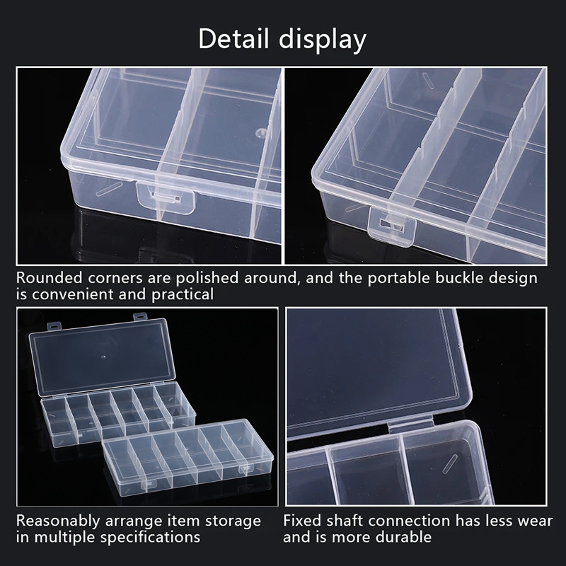 6-compartment storage box, pla - đánh giá và giá Eyelash Extension Model