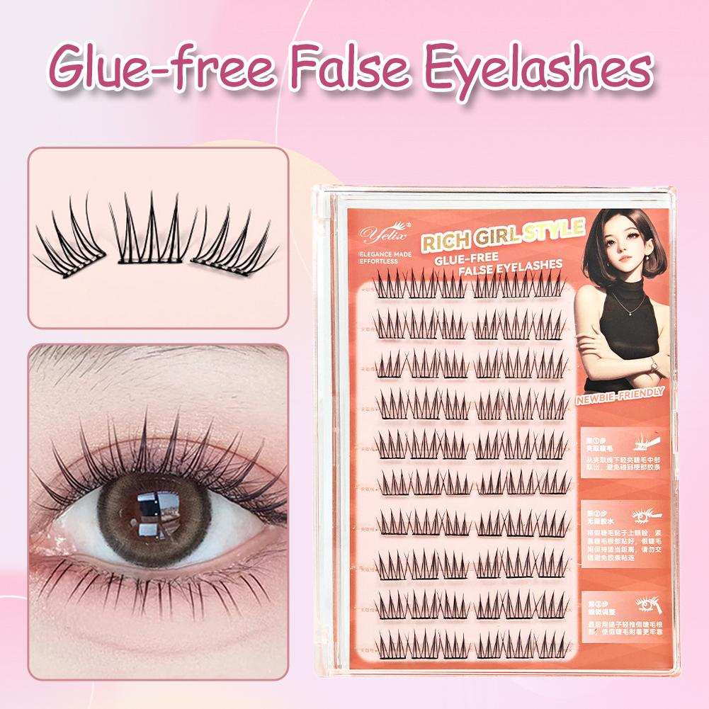 Korean Glue-free False Eyelash - đánh giá và giá Eyelash Extension Korea
