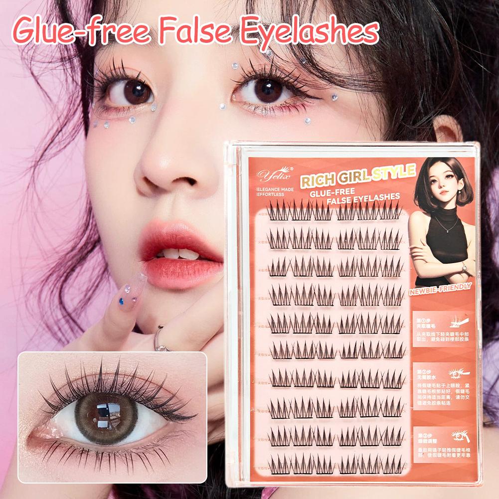 Korean Glue-free False Eyelash - đánh giá và giá Eyelash Extension Korea