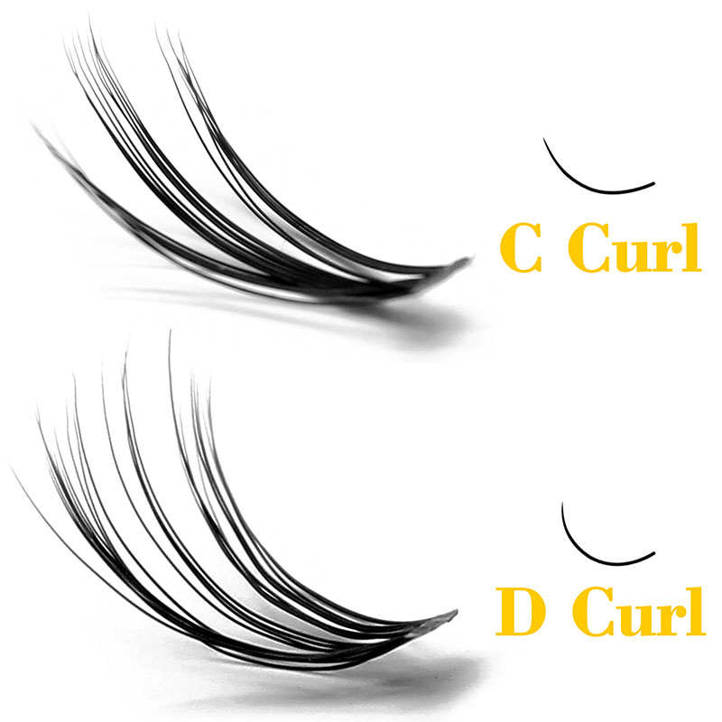 Kimcci 60 Bó Chồn Cây Nối Mi T - đánh giá và giá Eyelash Extension Russian