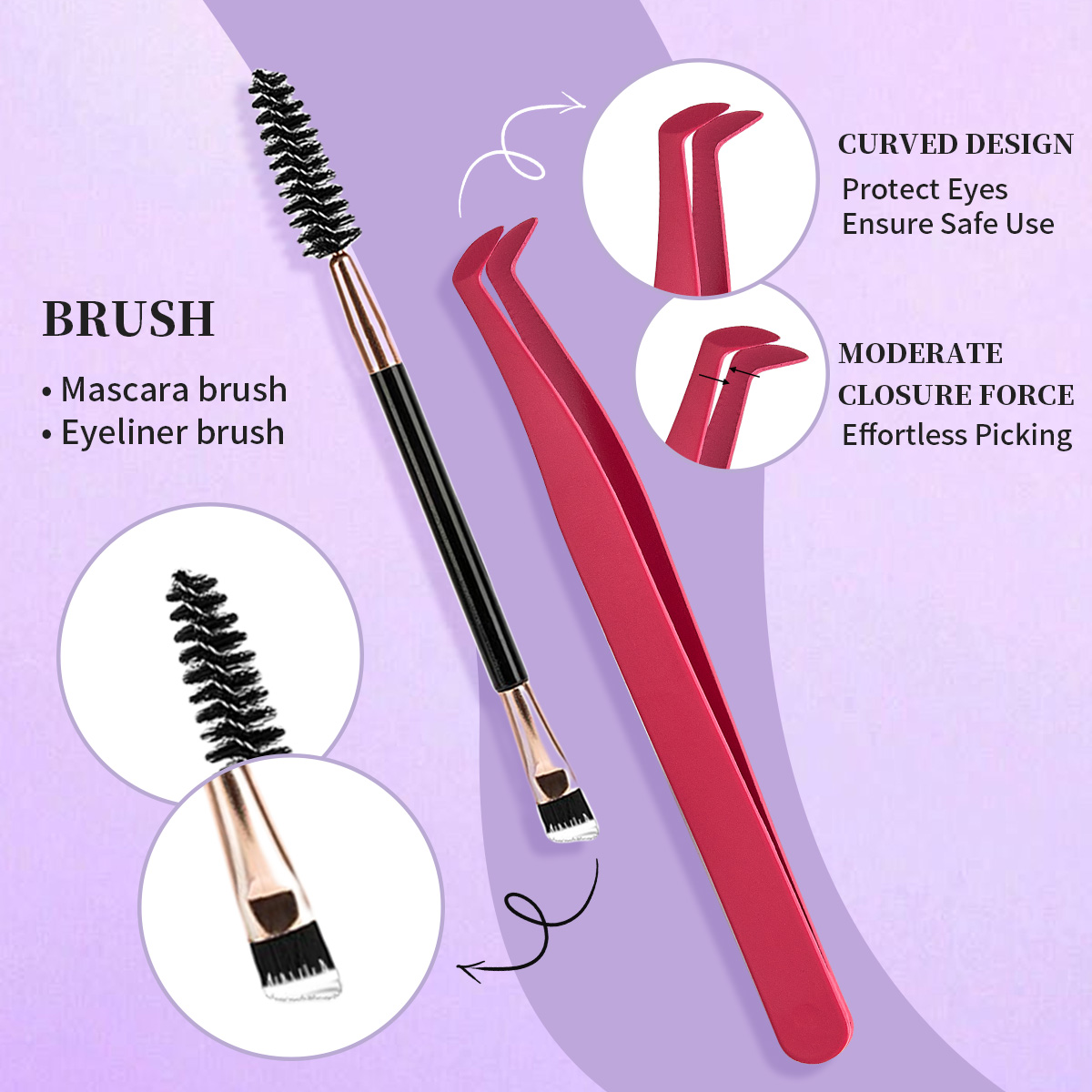 Eyelash Clusters Kit Soft Volu - đánh giá và giá Eyelash Extension Volume
